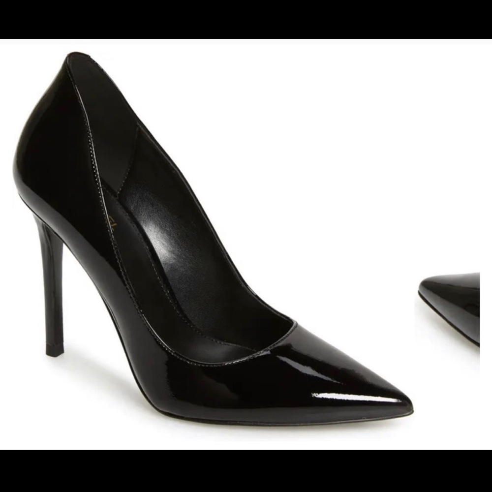 Black Patent Leather Michael Kors Pumps